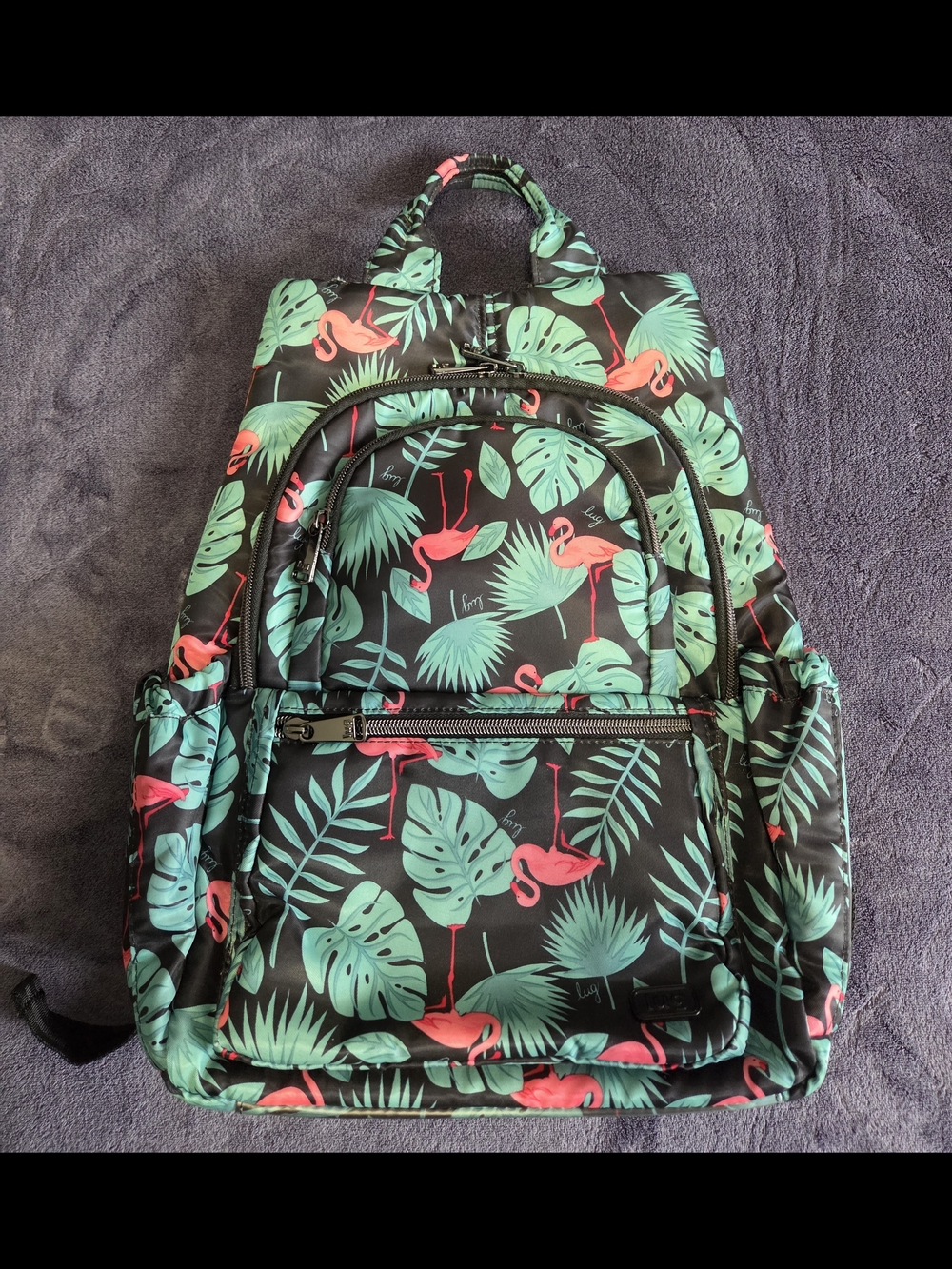 Lug Hatchback Flamingo Black